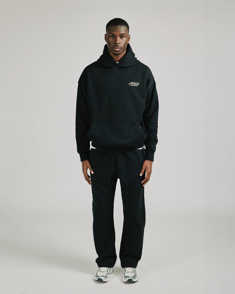 Yours is Hours Hoodie - Black
