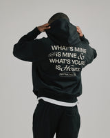 Yours is Hours Hoodie - Black
