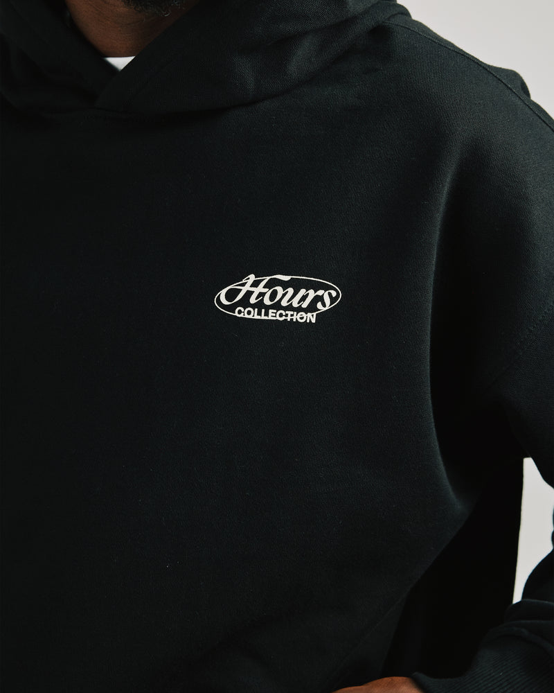 Yours is Hours Hoodie - Black
