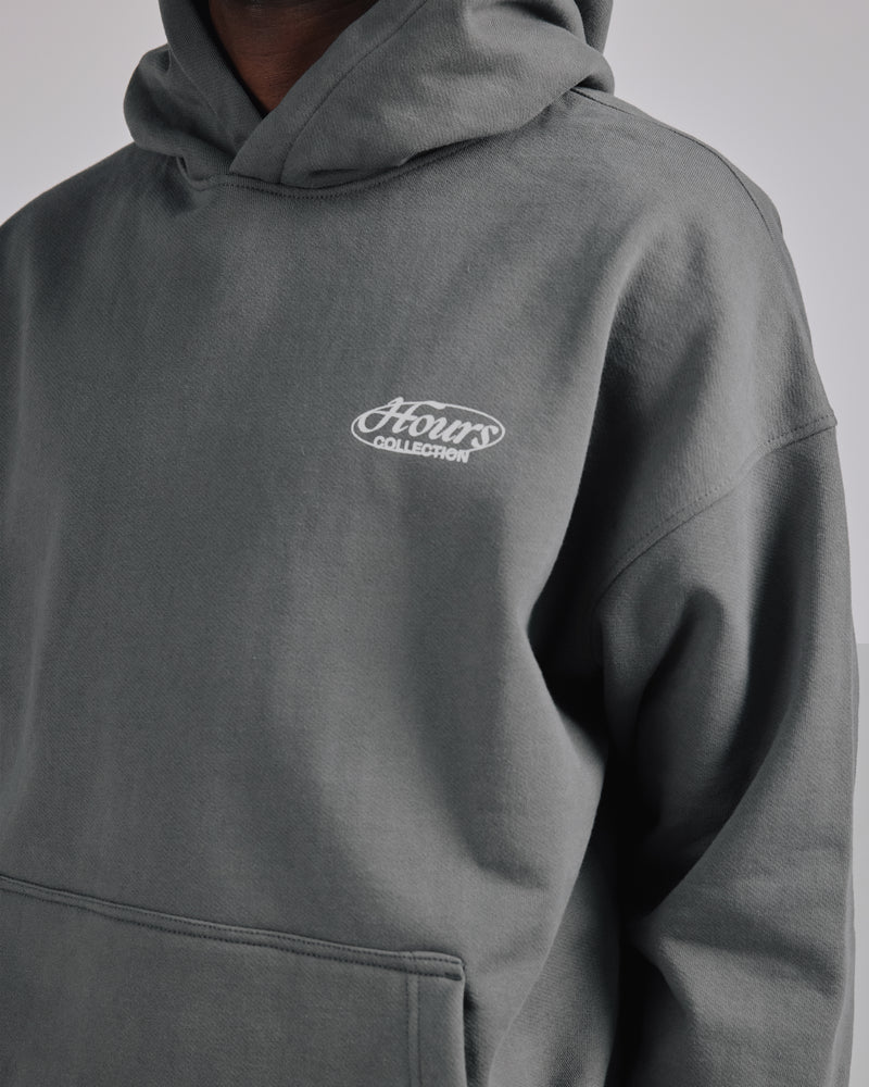 Yours is Hours Hoodie - Charcoal