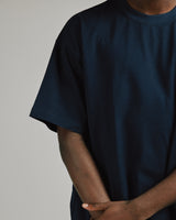 Drop Shoulder T-Shirt - Navy
