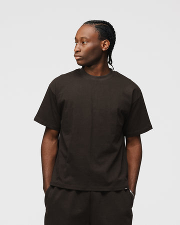 Drop Shoulder T-Shirt - Espresso