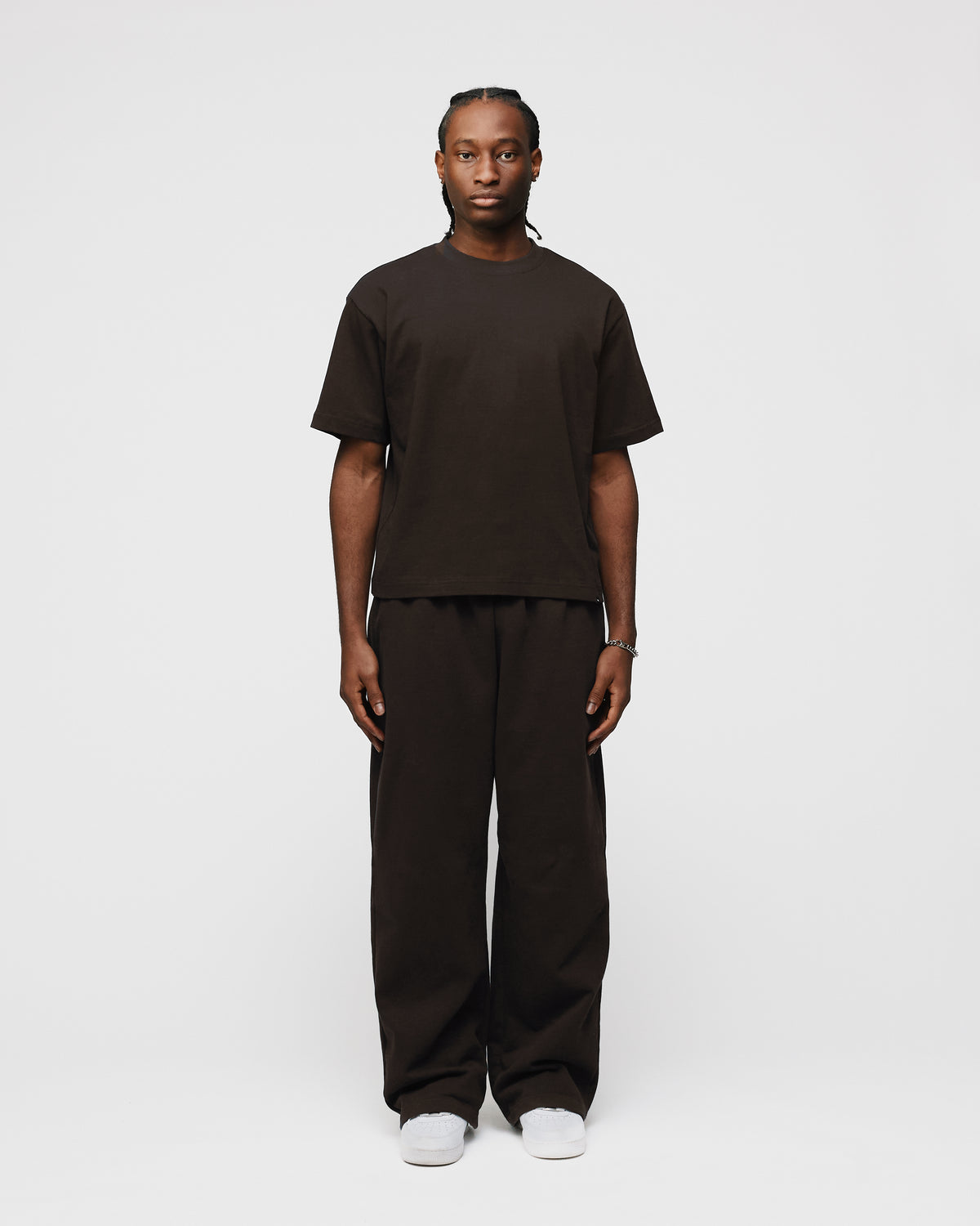 Cropped T-Shirt - Espresso