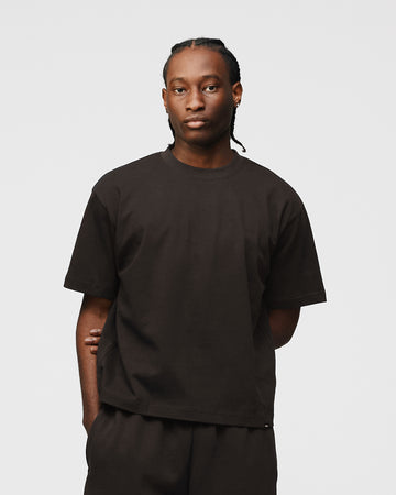 Cropped T-Shirt - Espresso