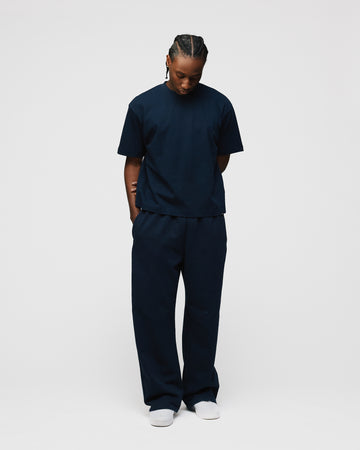Cropped T-Shirt - Navy