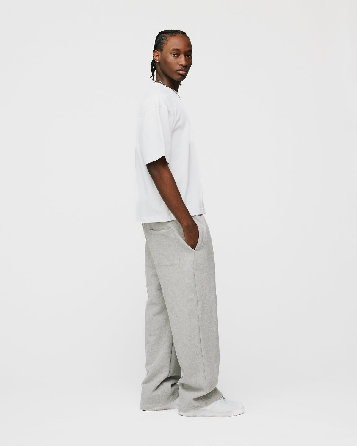 Cropped T-Shirt - White
