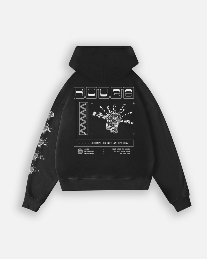 Mind Programming Hoodie - Vintage Black