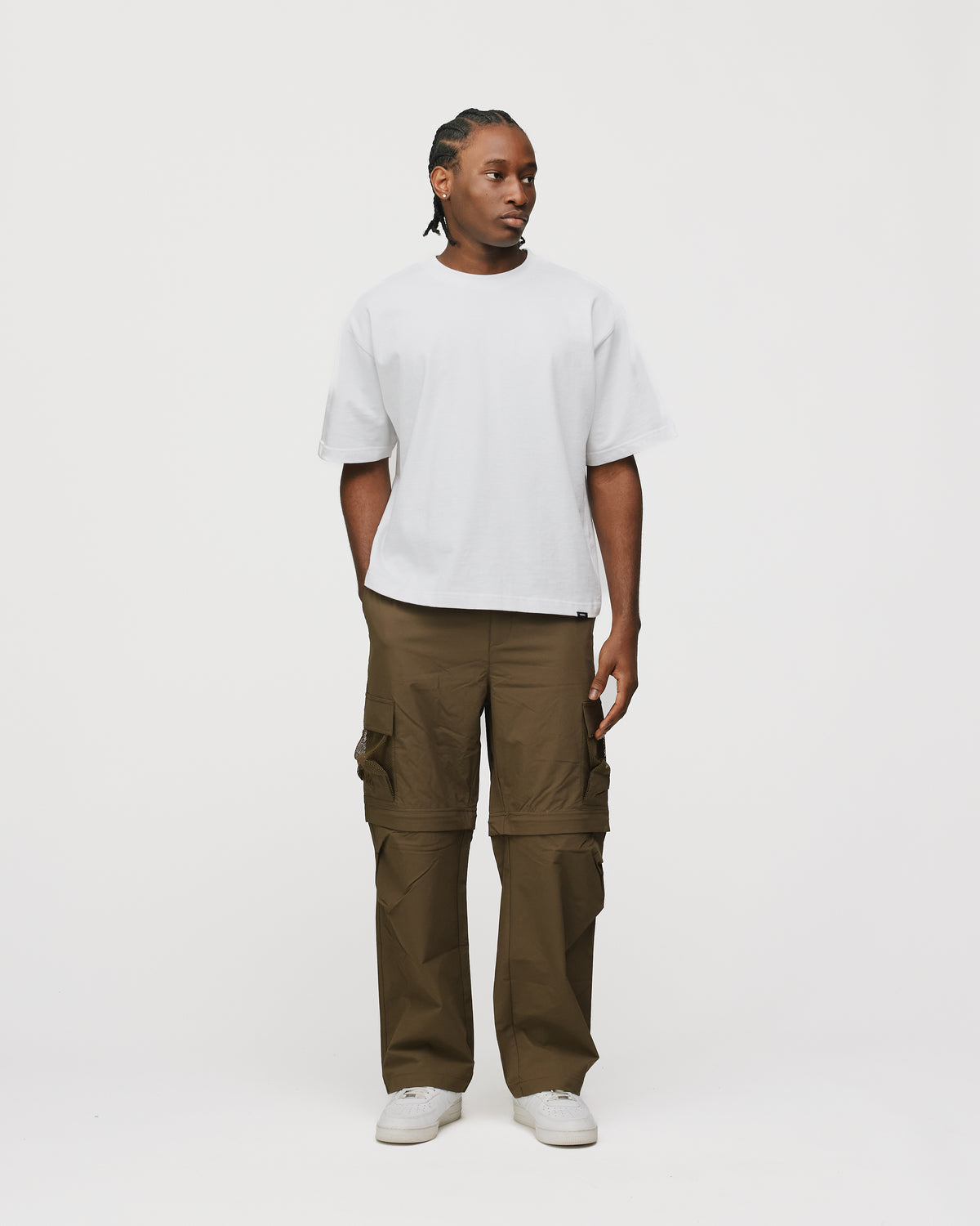 Convertible Cargo Pant - Brown