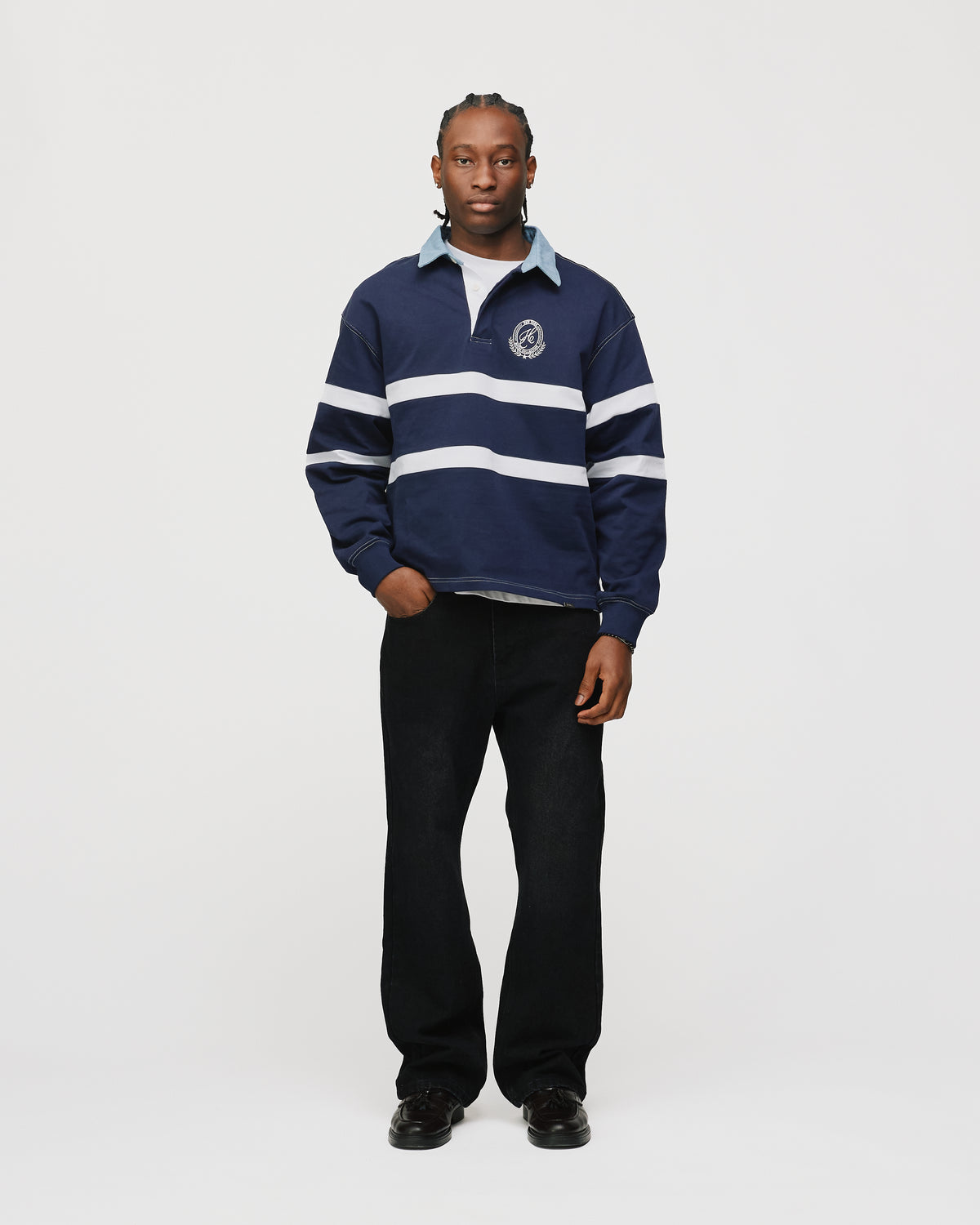 Bootcut Denim - Washed Black