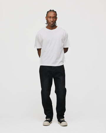 Slim Denim Pants - Washed Black