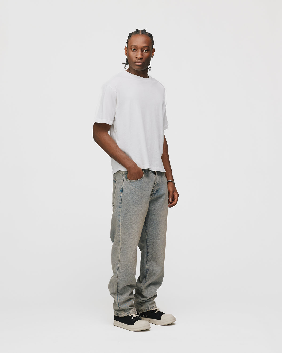 Slim Denim Pants - Desert Wash