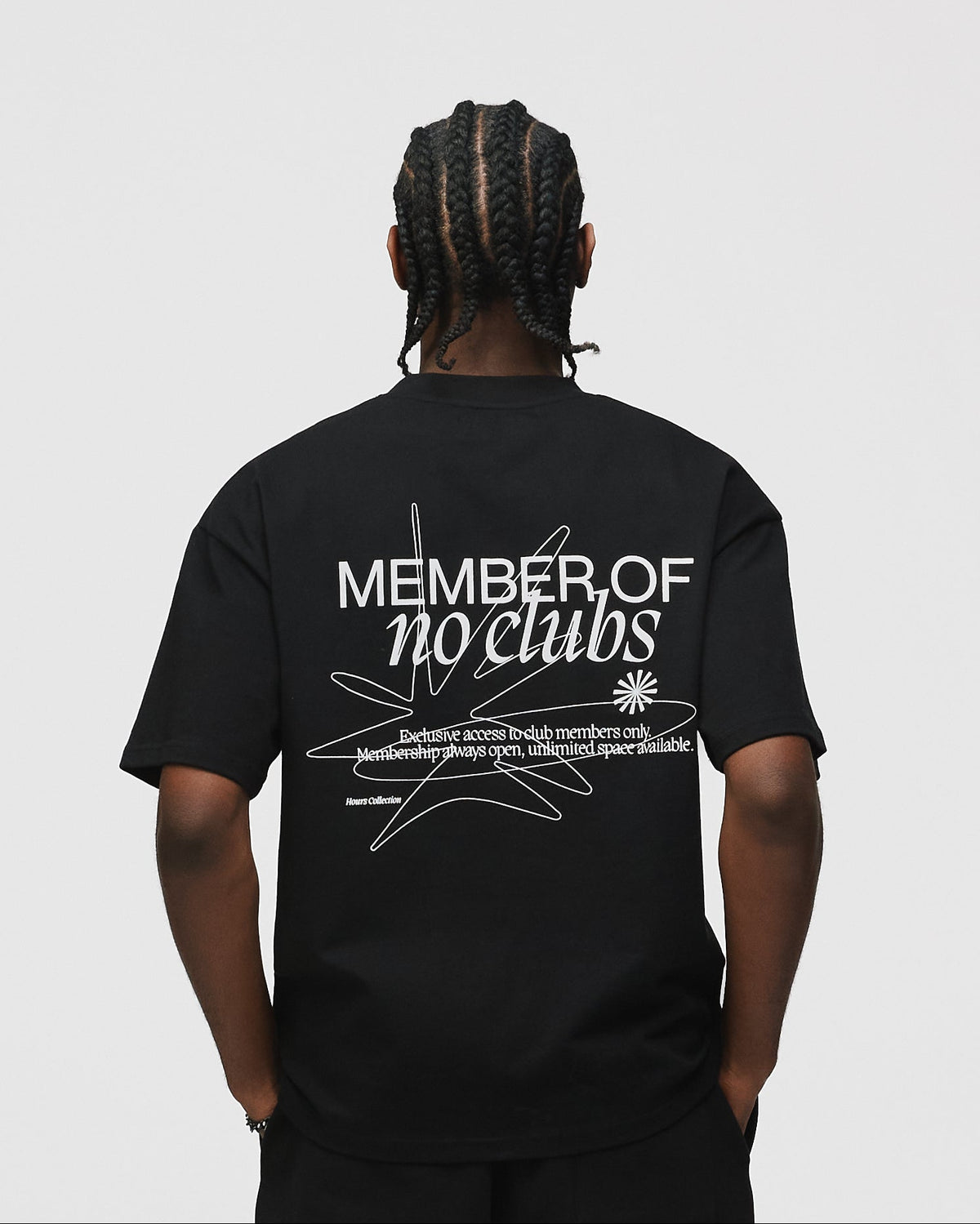 Member of No Clubs T-Shirt - Black