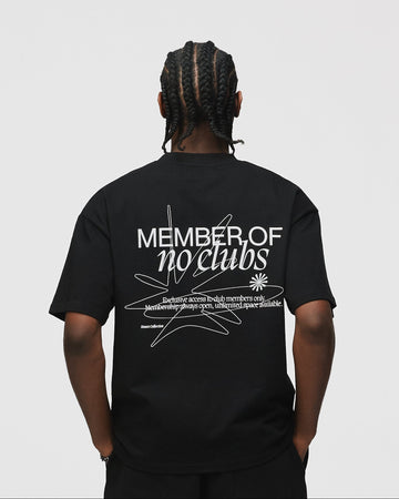 Member of No Clubs T-Shirt - Black