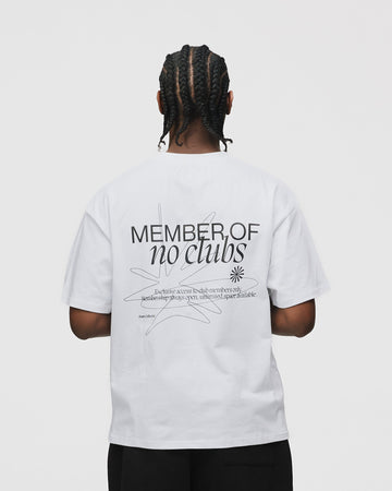 Member of No Clubs T-Shirt - White