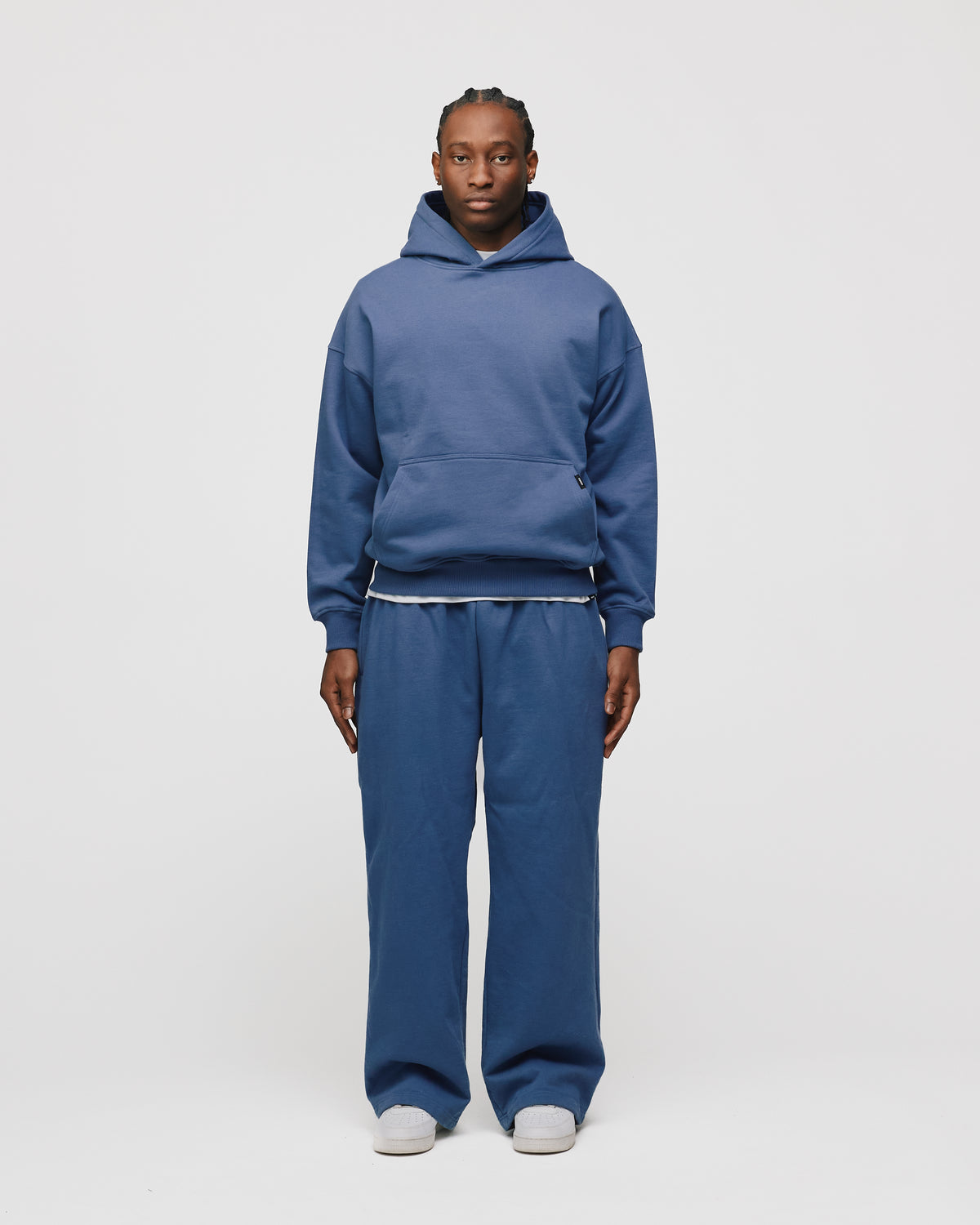 Drop Shoulder Hoodie - Dusk