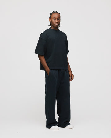 Cropped T-Shirt - Vintage Black