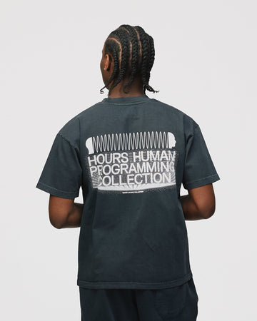 Human Programming T-Shirt - Vintage Black