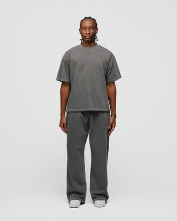 Drop Shoulder T-Shirt - Vintage Grey
