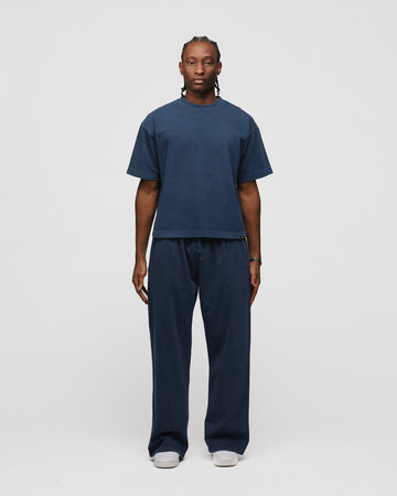 Cropped T-Shirt - Vintage Navy