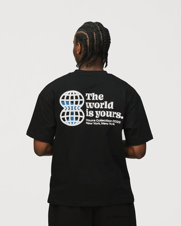 The World is Yours T-Shirt - Black