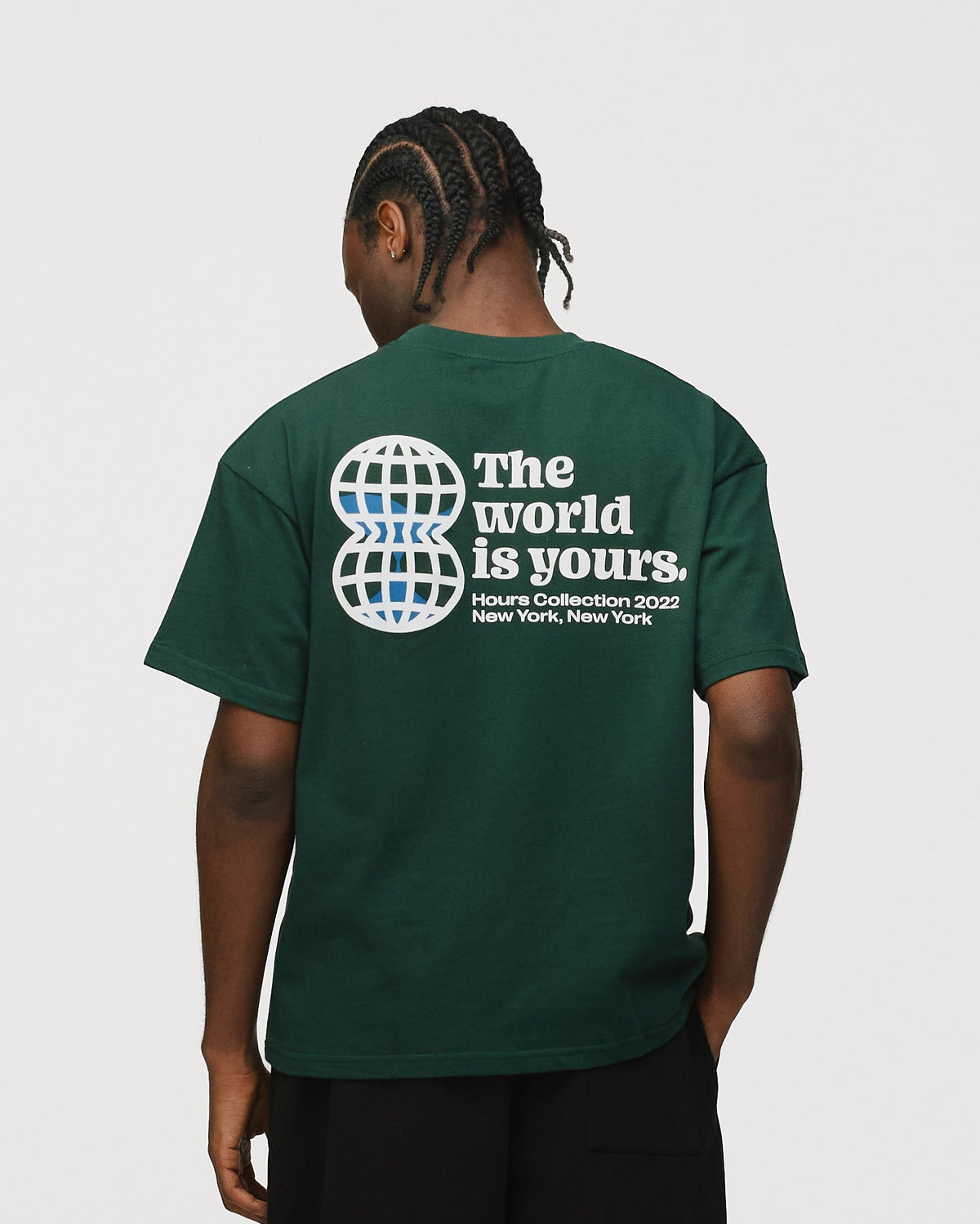 The World is Yours T-Shirt - Forest Green
