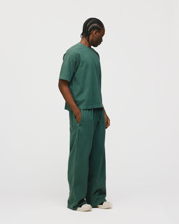 Cropped T-Shirt - Vintage Green