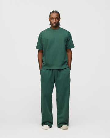Drop Shoulder T-Shirt - Vintage Green