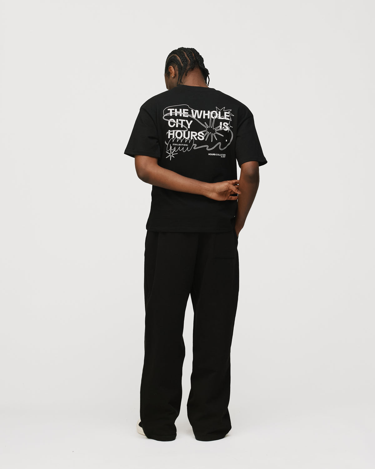 City is Hours T-Shirt - Black