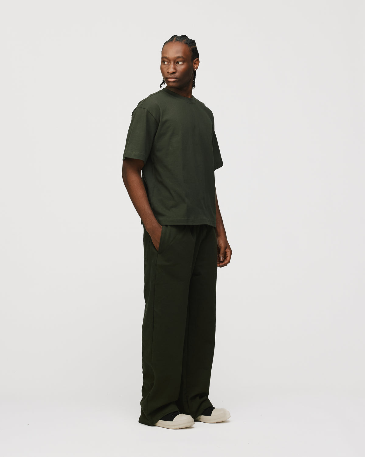 Baggy Sweatpants - Olive