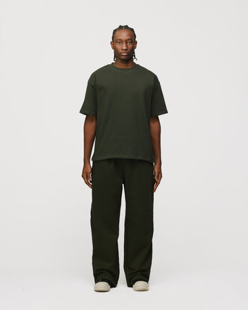 Drop Shoulder T-Shirt - Olive