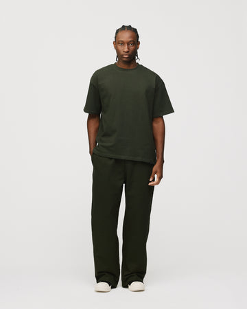 Drop Shoulder T-Shirt - Olive