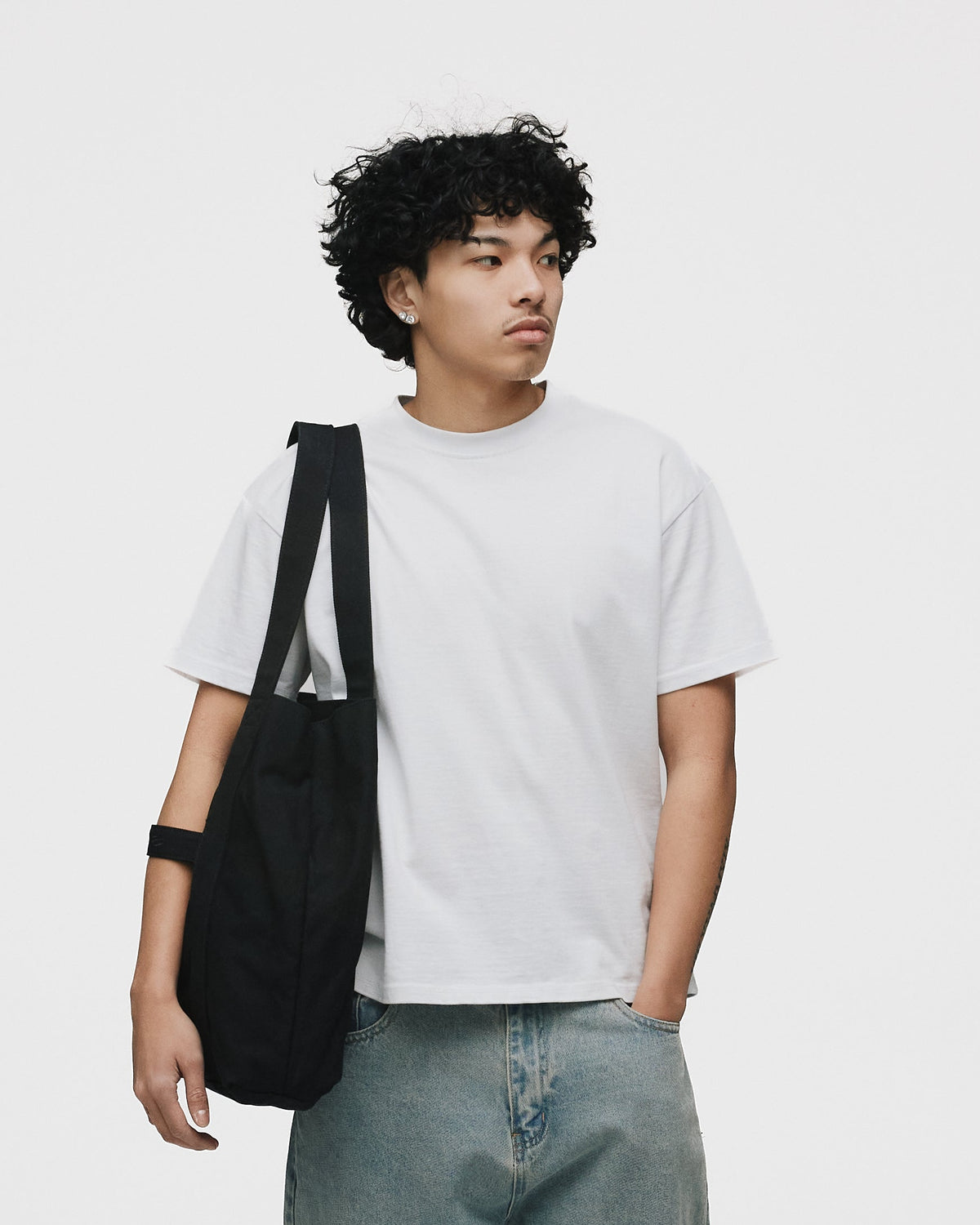 Oversized Tote - Black