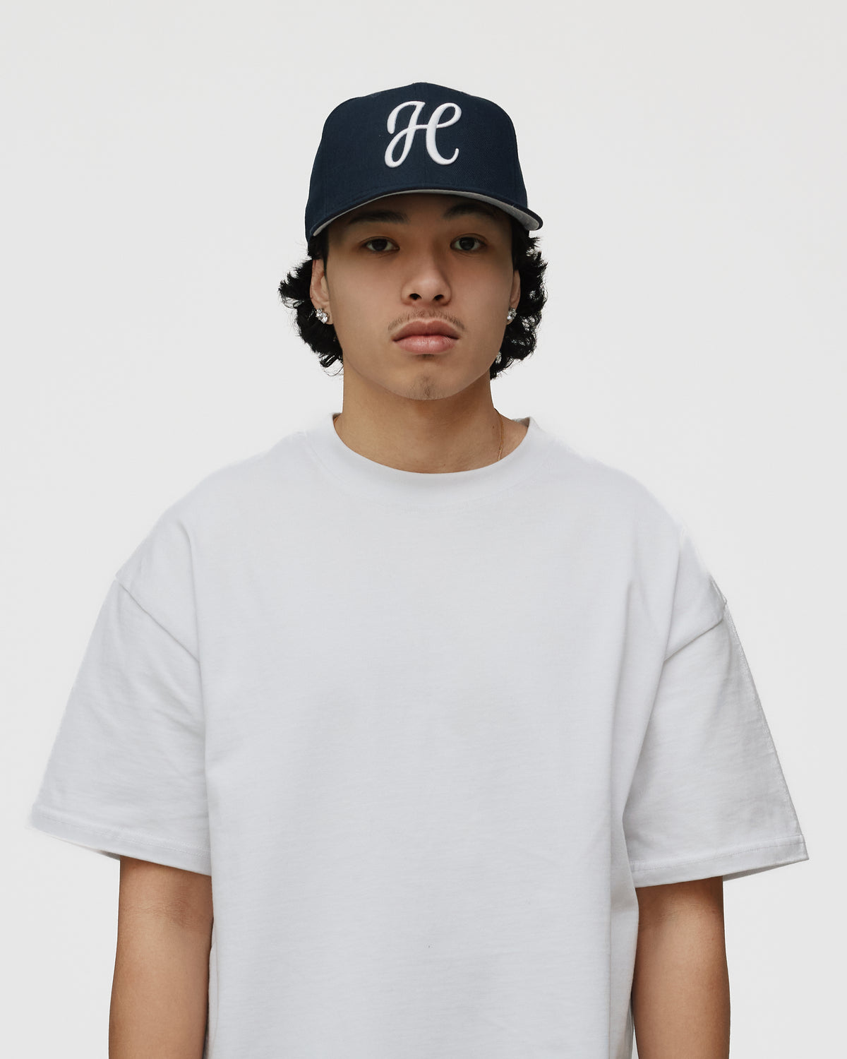 Signature New Era Fitted - Navy