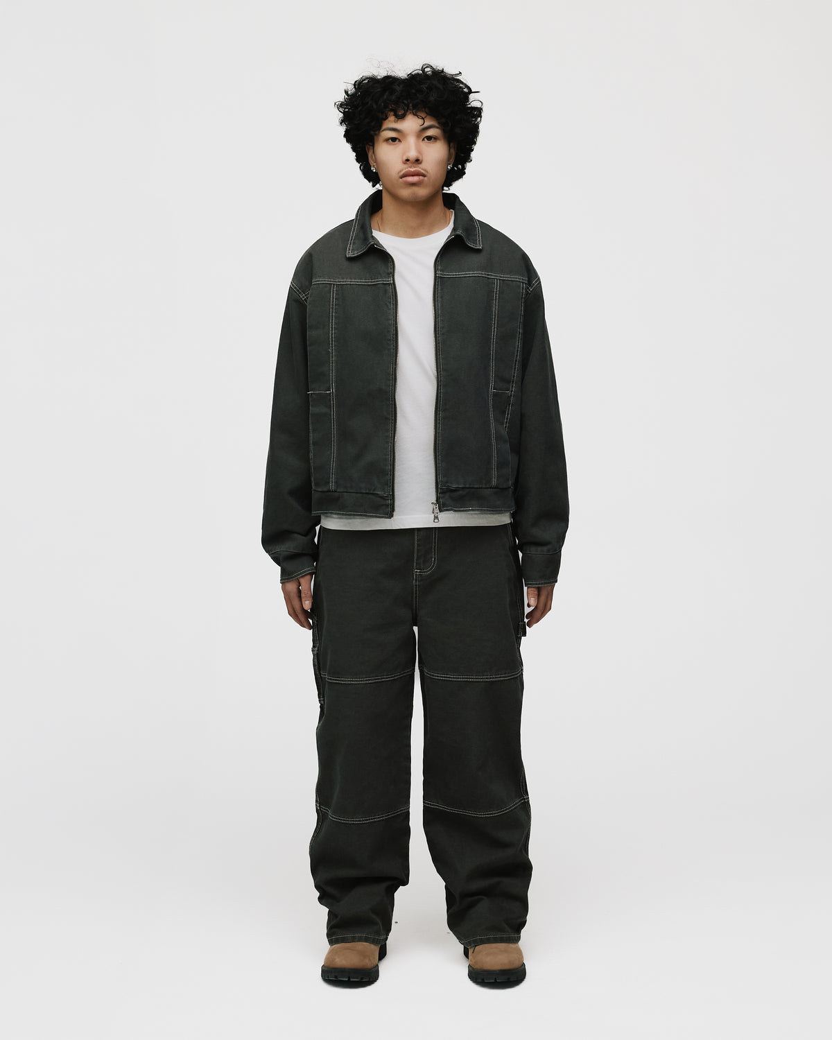 Workwear Pant - Washed Grey