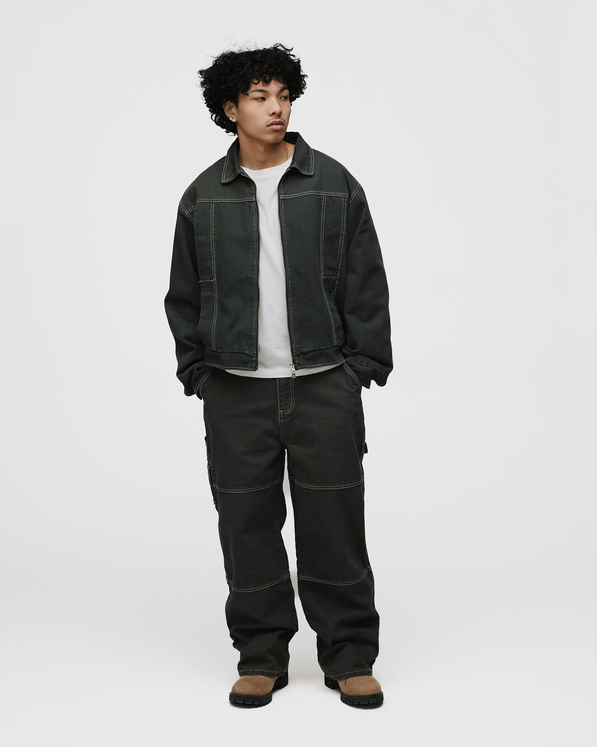 Workwear Pant - Washed Grey