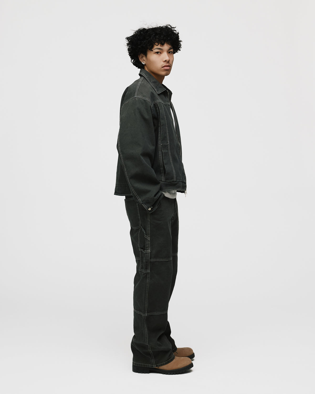 Workwear Pant - Washed Grey