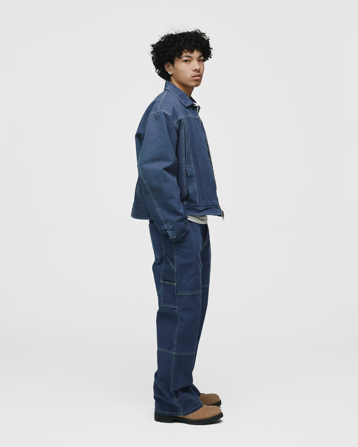 Workwear Pant - Washed Blue