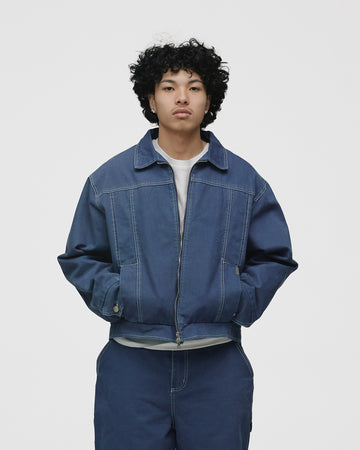 Workwear Jacket - Washed Blue