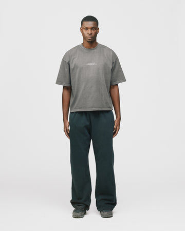 Outlaw Cropped T-Shirt - Vintage Grey