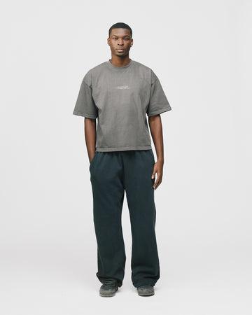 Outlaw Cropped T-Shirt - Vintage Grey