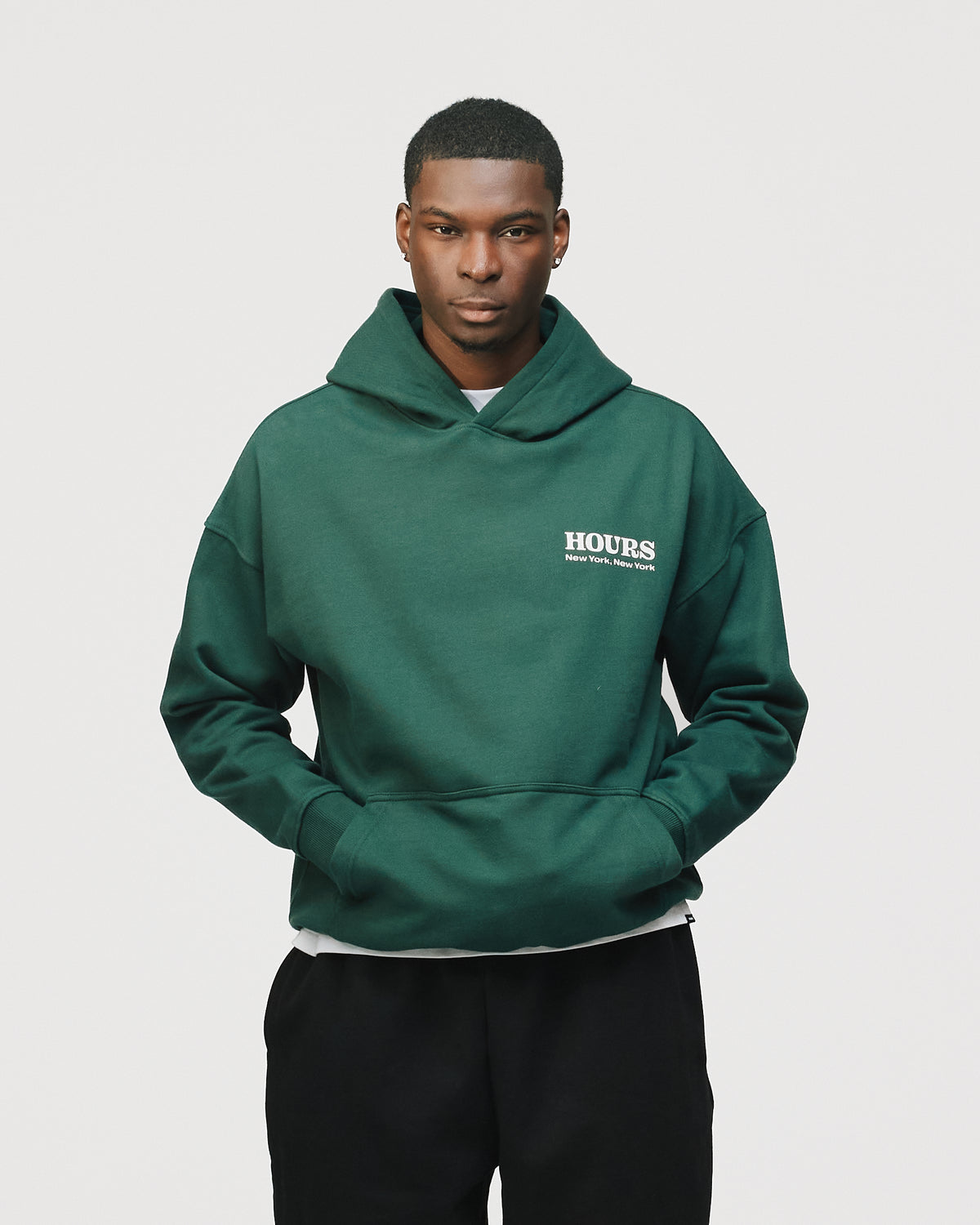 The World is Yours Hoodie - Forest Green
