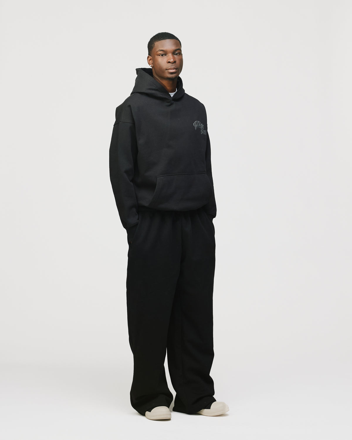 Graffiti Hoodie - Black