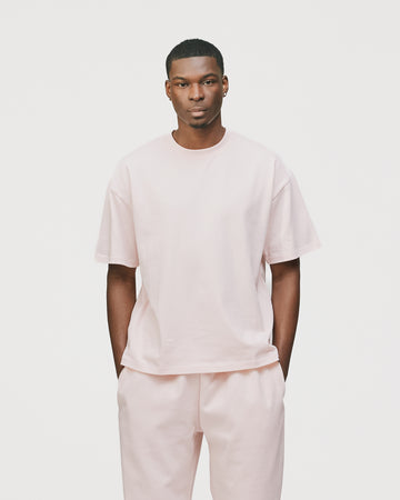 Cropped T-Shirt - Blush