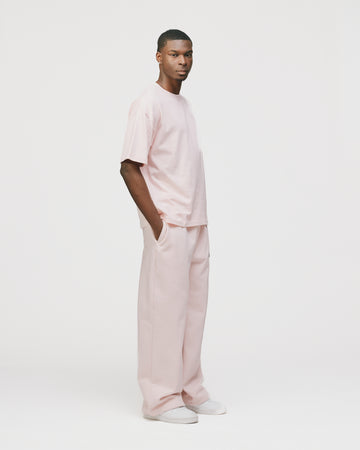 Drop Shoulder T-Shirt - Blush