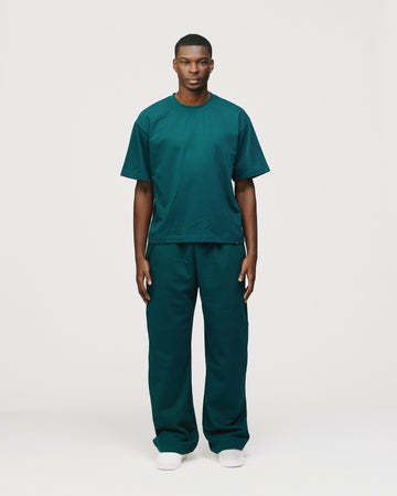 Drop Shoulder T-Shirt - Teal