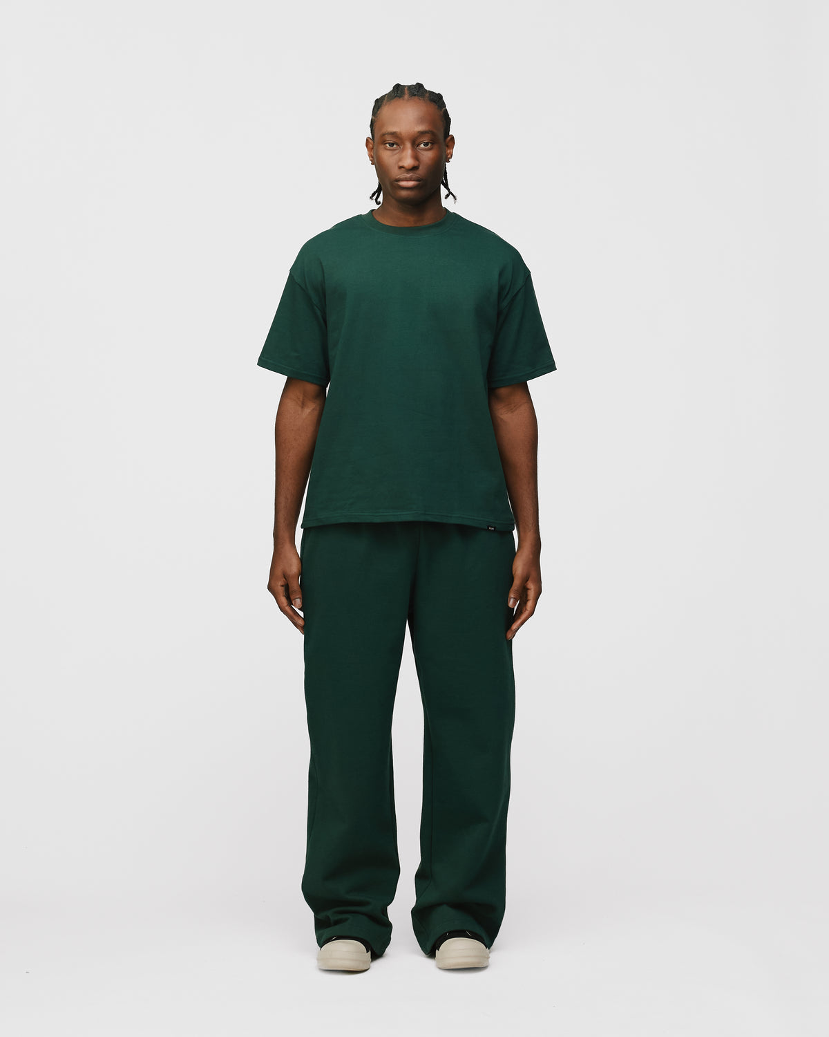 Baggy Sweatpants - Forest Green
