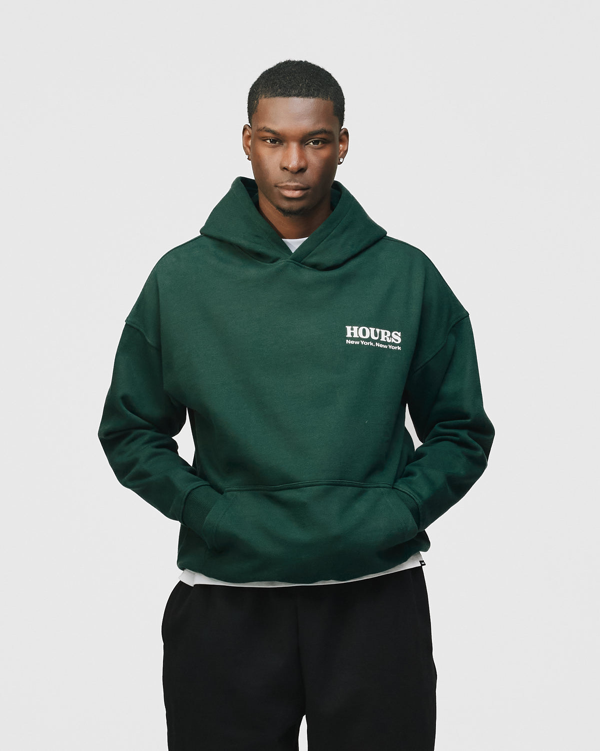 The World is Yours Hoodie - Forest Green
