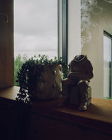 Hoodie Man Incense Holder - Concrete