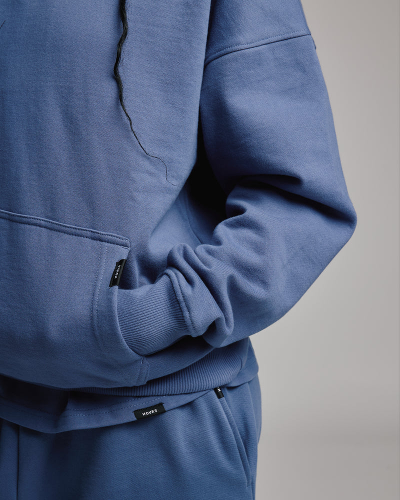 Drop Shoulder Hoodie - Dusk