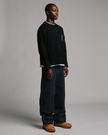 Signature Mohair Sweater - Black